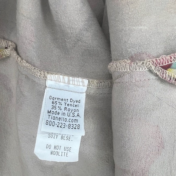 Tianello Tencel Rayon Diana Blouse - Picture 4 of 5